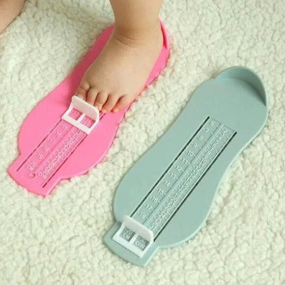 Baby Toddler Foot Measure for Shoe Sizing Blue-Green (SKU: 11IN) - Picture 5 of 8